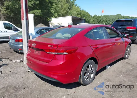 2017 Hyundai Elantra Value Edition из США, поврежденный, VIN KMHD84LF5HU328497